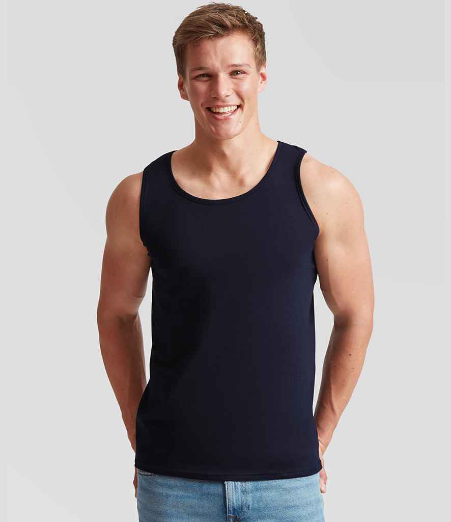 Fruit of the Loom Athletic Vest – Classic Comfortable Sleeveless Shirt for Active Wear
