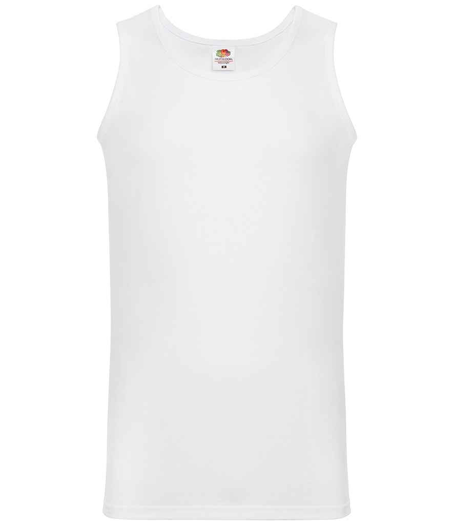 Fruit of the Loom Athletic Vest – Classic Comfortable Sleeveless Shirt for Active Wear