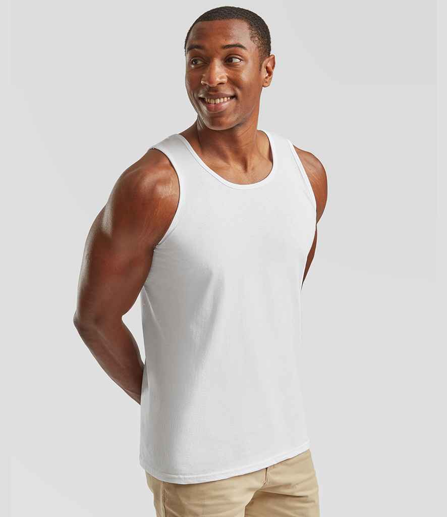 Fruit of the Loom Athletic Vest – Classic Comfortable Sleeveless Shirt for Active Wear