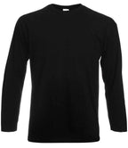 Fruit of the Loom Long Sleeve Value T-Shirt – Classic Comfort and Durable Quality