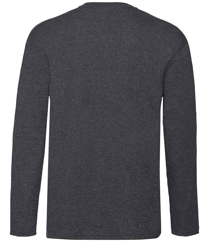 Fruit of the Loom Long Sleeve Value T-Shirt – Classic Comfort and Durable Quality