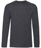 Fruit of the Loom Long Sleeve Value T-Shirt – Classic Comfort and Durable Quality