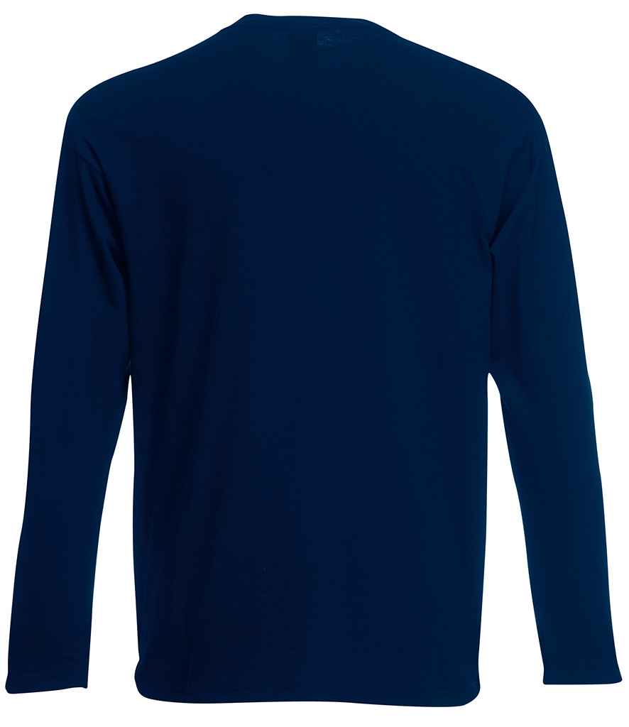 Fruit of the Loom Long Sleeve Value T-Shirt – Classic Comfort and Durable Quality