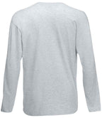 Fruit of the Loom Long Sleeve Value T-Shirt – Classic Comfort and Durable Quality