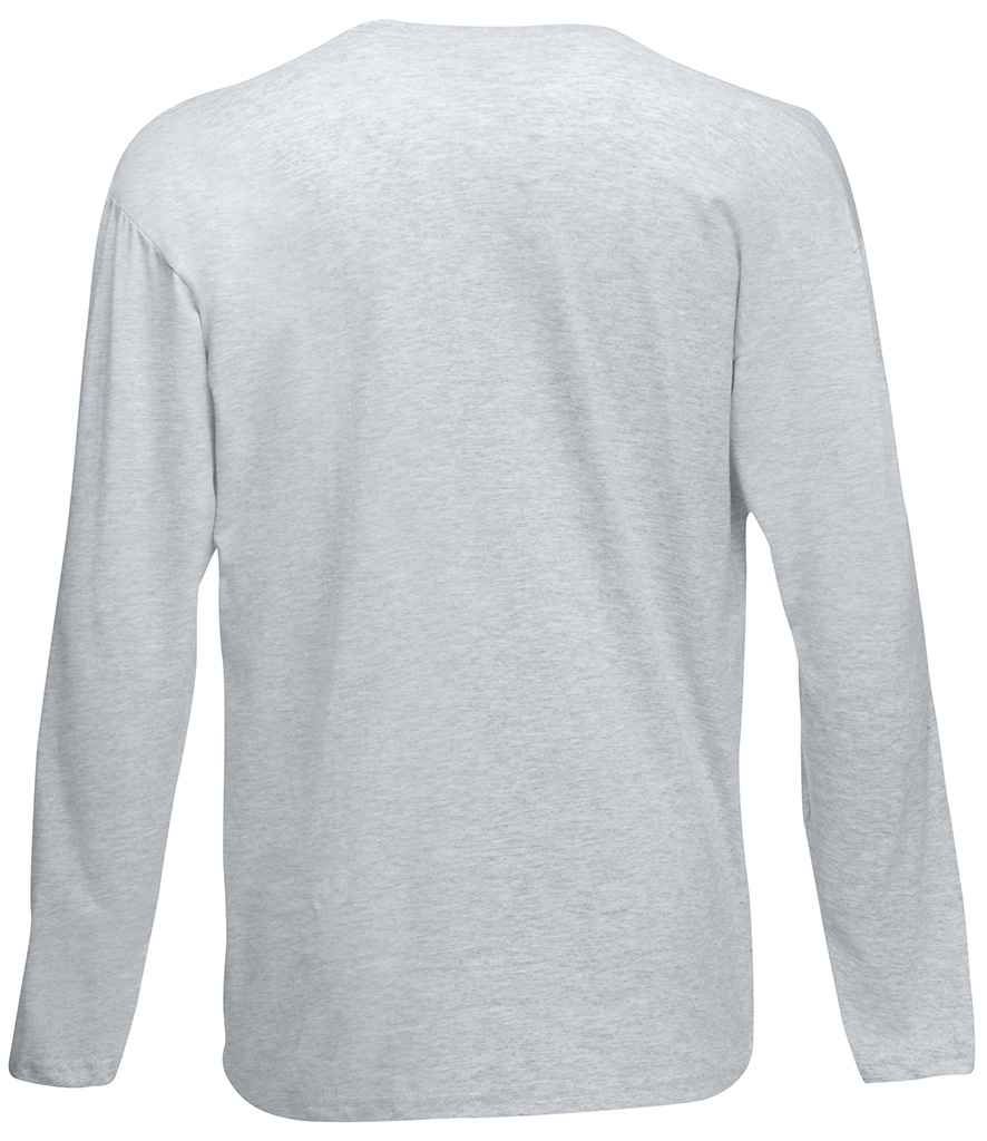 Fruit of the Loom Long Sleeve Value T-Shirt – Classic Comfort and Durable Quality
