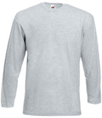 Fruit of the Loom Long Sleeve Value T-Shirt – Classic Comfort and Durable Quality