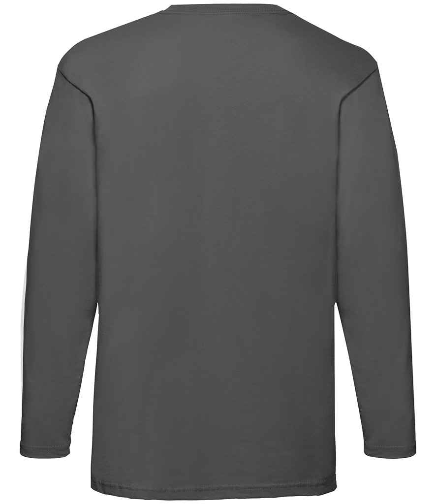 Fruit of the Loom Long Sleeve Value T-Shirt – Classic Comfort and Durable Quality
