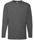 Fruit of the Loom Long Sleeve Value T-Shirt – Classic Comfort and Durable Quality