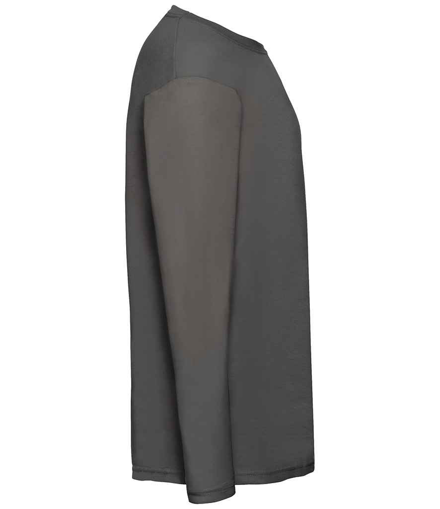 Fruit of the Loom Long Sleeve Value T-Shirt – Classic Comfort and Durable Quality
