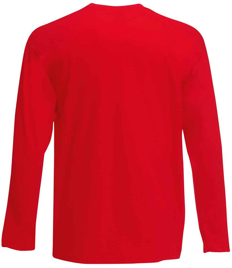 Fruit of the Loom Long Sleeve Value T-Shirt – Classic Comfort and Durable Quality