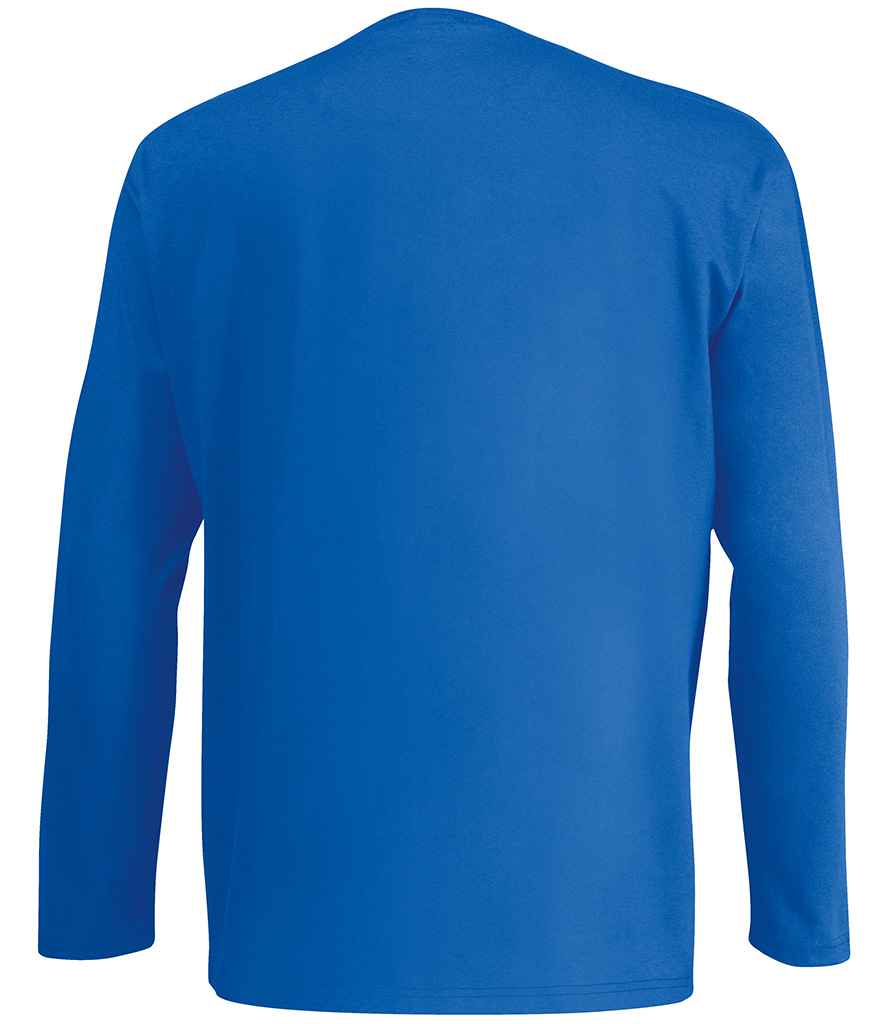 Fruit of the Loom Long Sleeve Value T-Shirt – Classic Comfort and Durable Quality