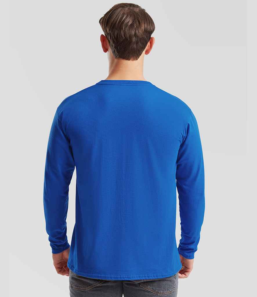 Fruit of the Loom Long Sleeve Value T-Shirt – Classic Comfort and Durable Quality