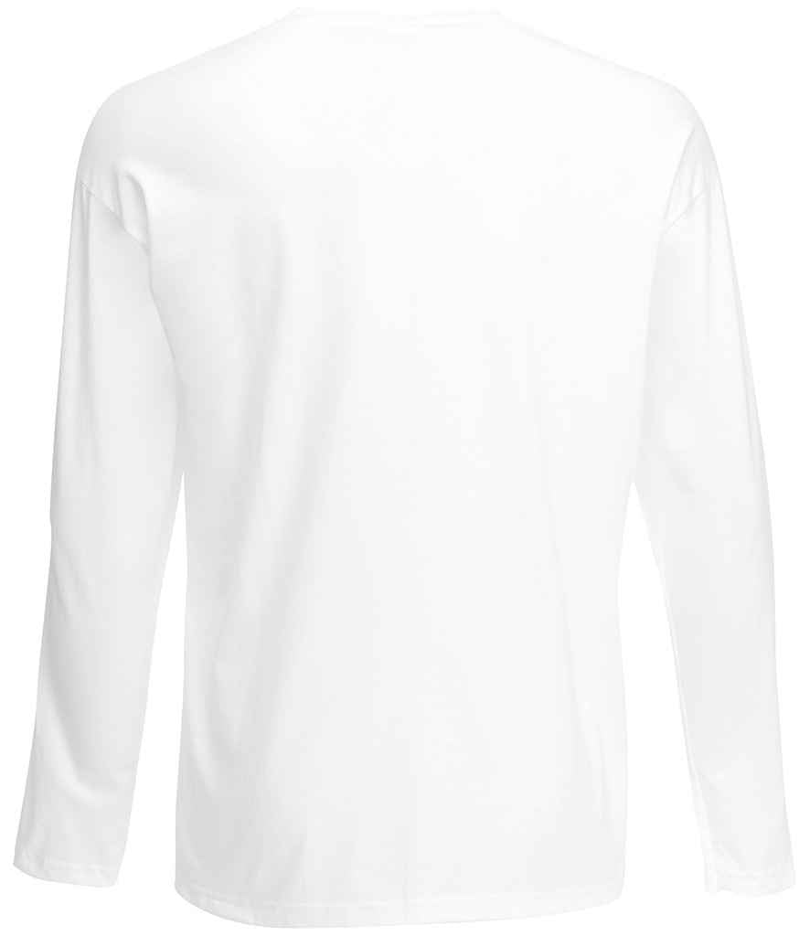 Fruit of the Loom Long Sleeve Value T-Shirt – Classic Comfort and Durable Quality