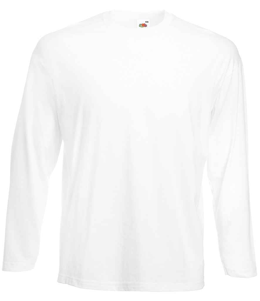 Fruit of the Loom Long Sleeve Value T-Shirt – Classic Comfort and Durable Quality