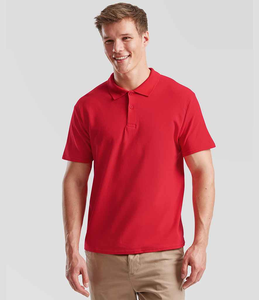 Fruit of the Loom Original Piqué Polo Shirt in Classic Style and Comfortable Fit