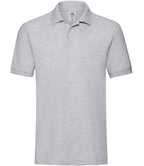 Fruit of the Loom Premium Cotton Piqué Polo Shirt with Classic Fit and Durable Fabric