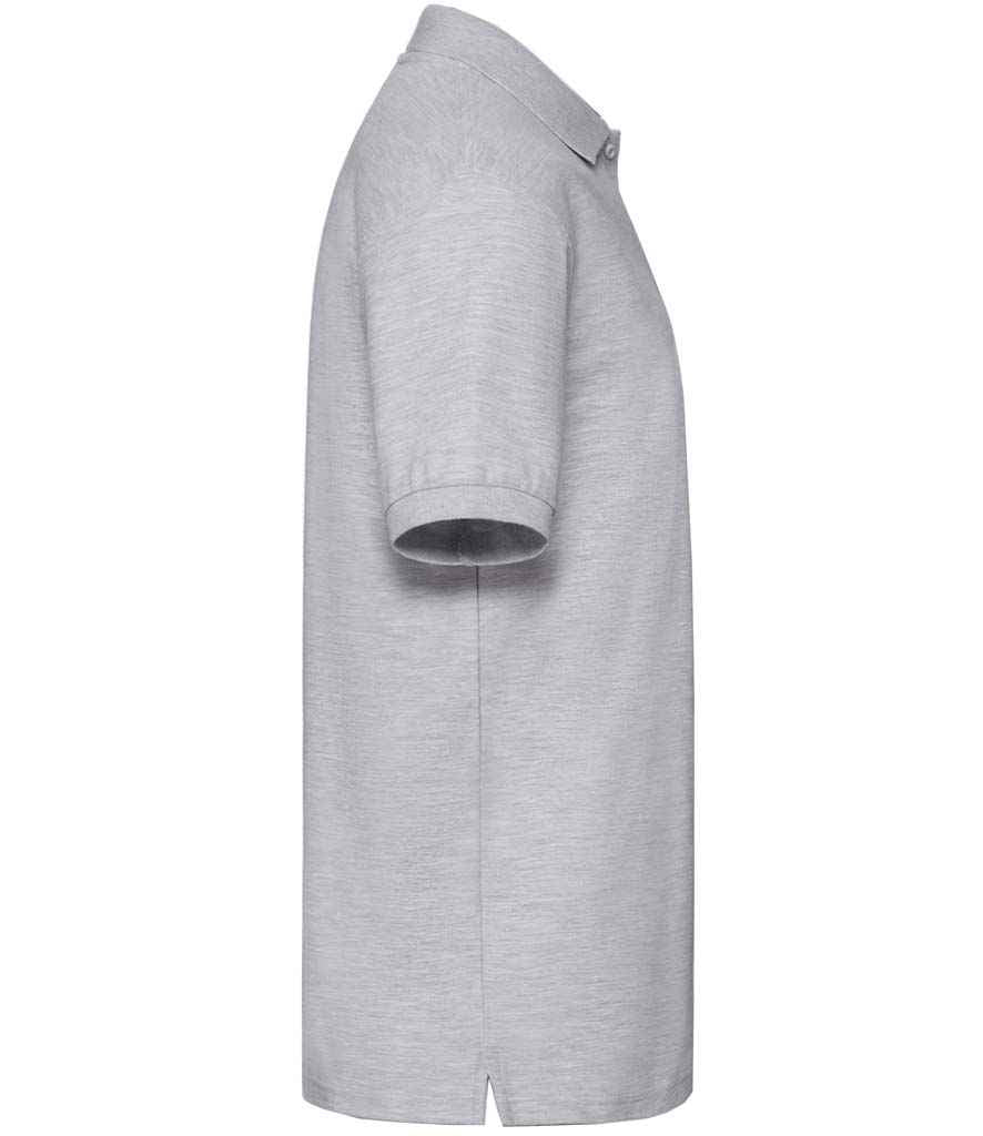 Fruit of the Loom Premium Cotton Piqué Polo Shirt with Classic Fit and Durable Fabric