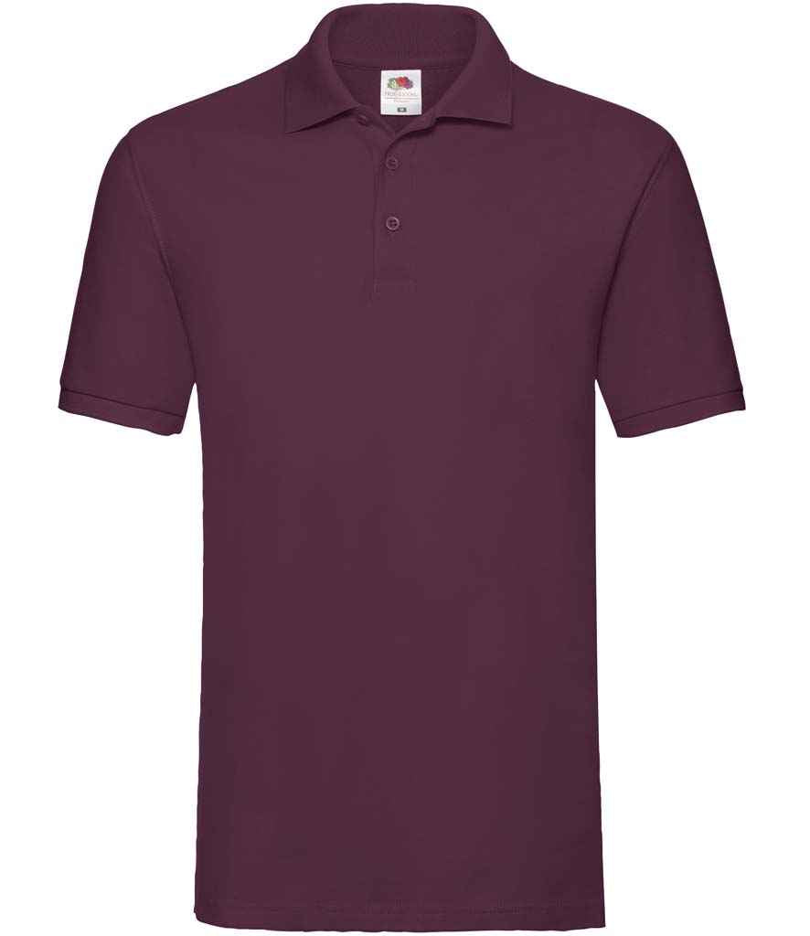 Fruit of the Loom Premium Cotton Piqué Polo Shirt with Classic Fit and Durable Fabric
