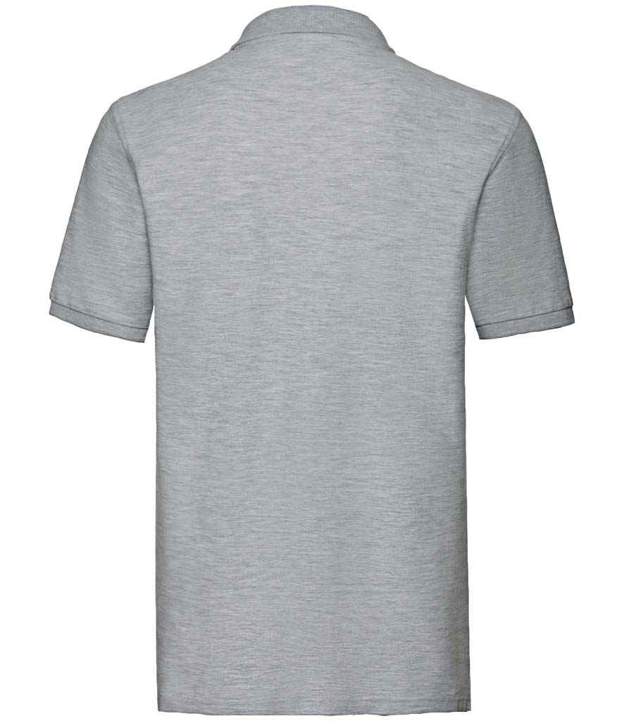 Fruit of the Loom Premium Cotton Piqué Polo Shirt with Classic Fit and Durable Fabric
