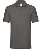 Fruit of the Loom Premium Cotton Piqué Polo Shirt with Classic Fit and Durable Fabric