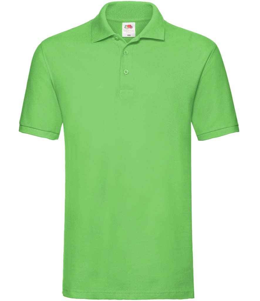 Fruit of the Loom Premium Cotton Piqué Polo Shirt with Classic Fit and Durable Fabric