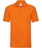 Fruit of the Loom Premium Cotton Piqué Polo Shirt with Classic Fit and Durable Fabric