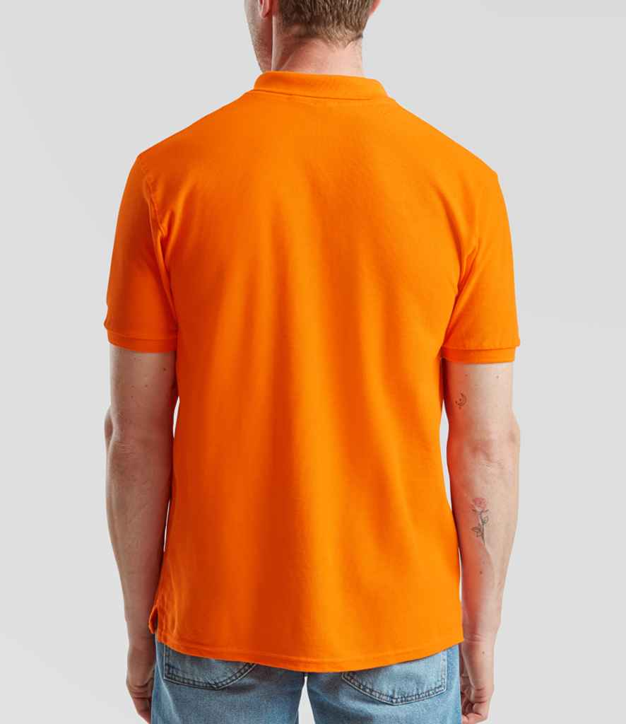 Fruit of the Loom Premium Cotton Piqué Polo Shirt with Classic Fit and Durable Fabric
