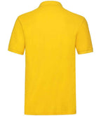 Fruit of the Loom Premium Cotton Piqué Polo Shirt with Classic Fit and Durable Fabric