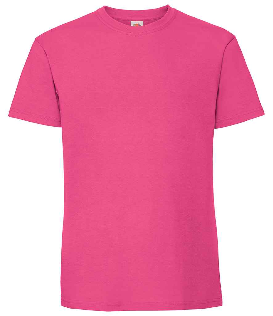 Fruit of the Loom Iconic 195 T-Shirt Classic Fit Comfortable Cotton Tee for Everyday Wear
