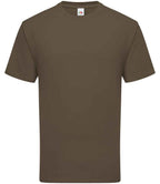 Fruit of the Loom Iconic 195 T-Shirt Classic Fit Comfortable Cotton Tee for Everyday Wear