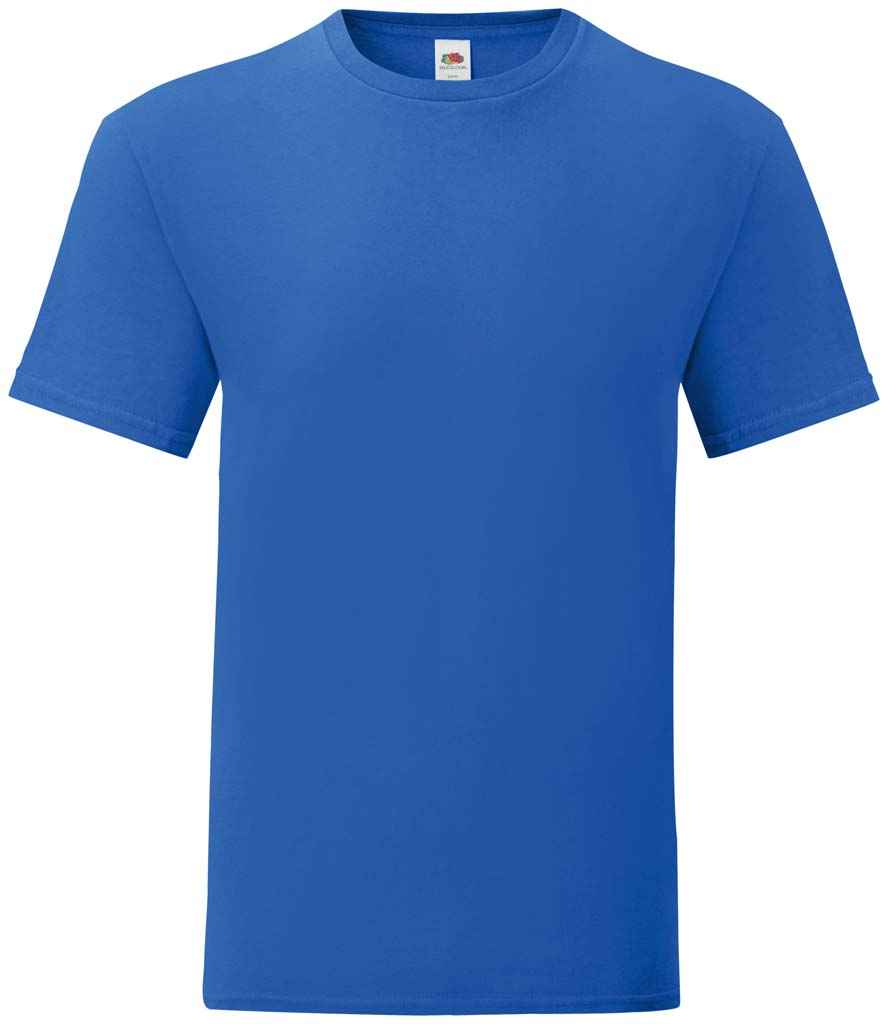 Fruit of the Loom Iconic 150 T-Shirt Classic Crew Neck Cotton Tee for Everyday Wear