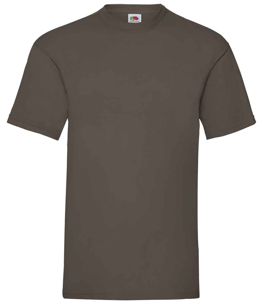 Fruit of the Loom Value T-Shirt in a Variety of Colors and Classic Comfortable Fit