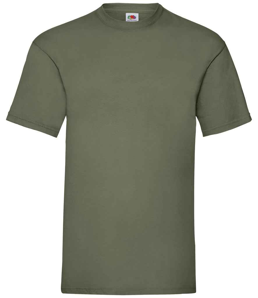 Fruit of the Loom Value T-Shirt in a Variety of Colors and Classic Comfortable Fit
