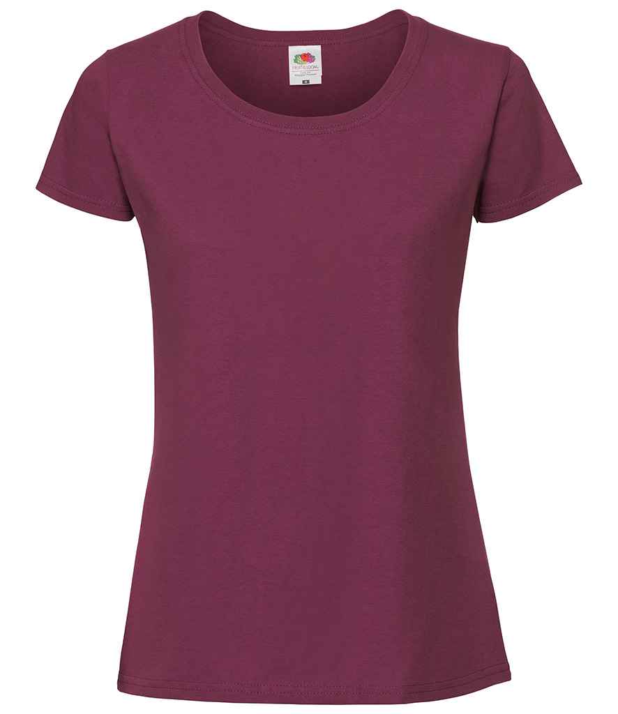 Fruit of the Loom Ladies Iconic 195 T-Shirt with Classic Fit and Soft Fabric