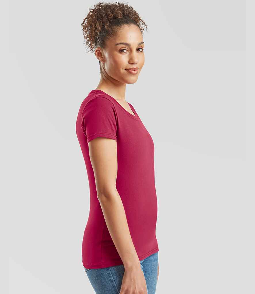 Fruit of the Loom Ladies Iconic 195 T-Shirt with Classic Fit and Soft Fabric