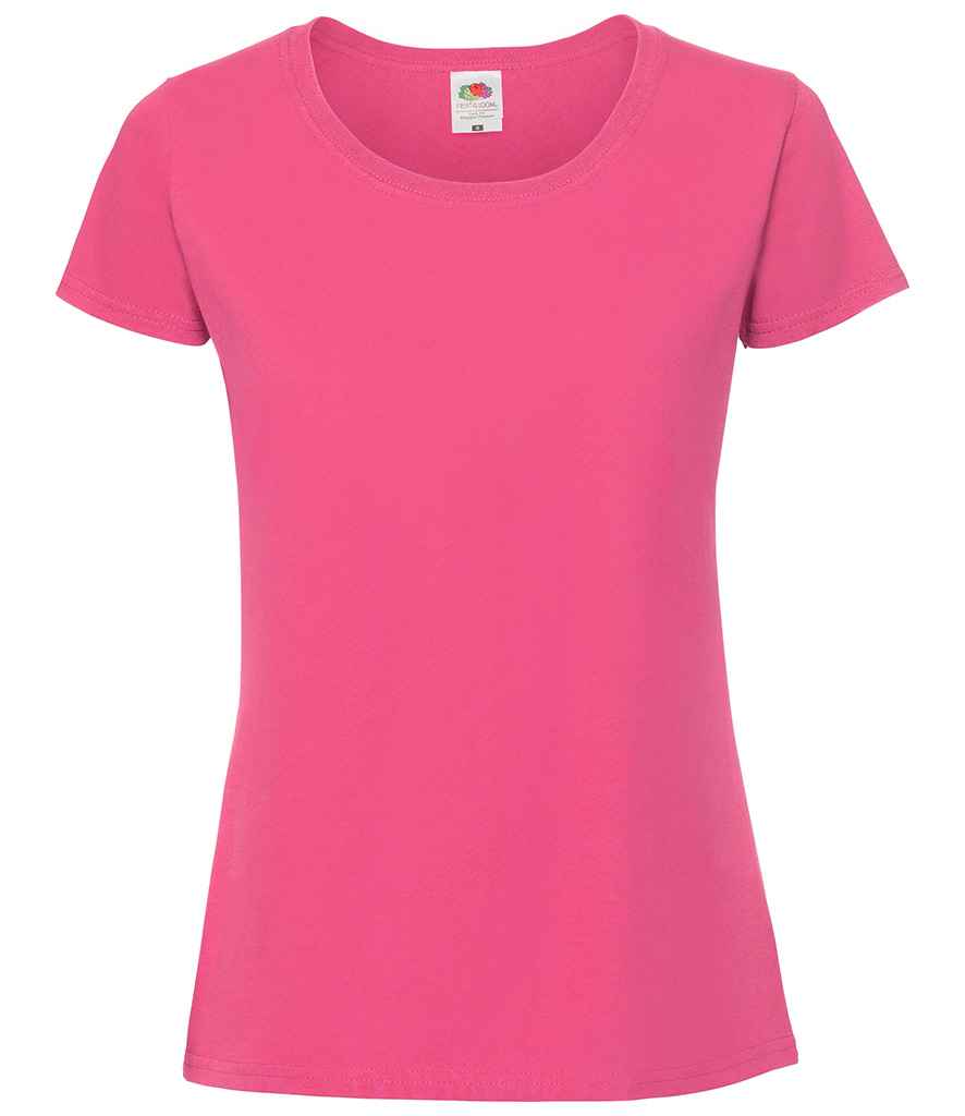 Fruit of the Loom Ladies Iconic 195 T-Shirt with Classic Fit and Soft Fabric