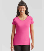 Fruit of the Loom Ladies Iconic 195 T-Shirt with Classic Fit and Soft Fabric