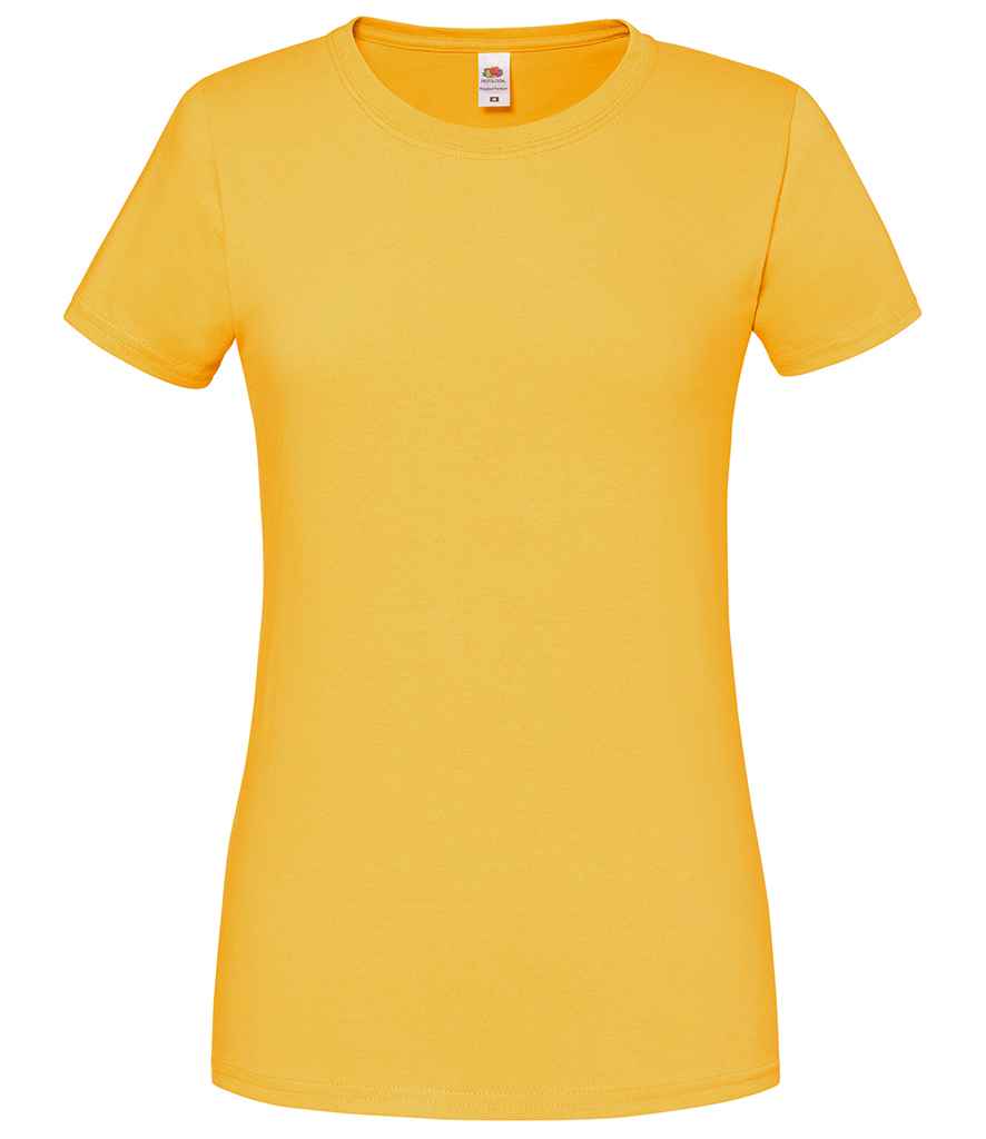 Fruit of the Loom Ladies Iconic 195 T-Shirt with Classic Fit and Soft Fabric