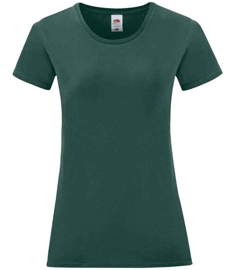 Fruit of the Loom Ladies Iconic 150 T-Shirt – Classic Comfort and Style for Everyday Wear