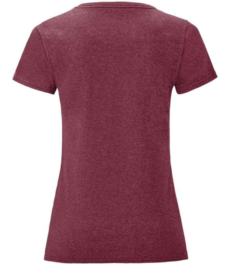 SS721 Heather Burgundy Back