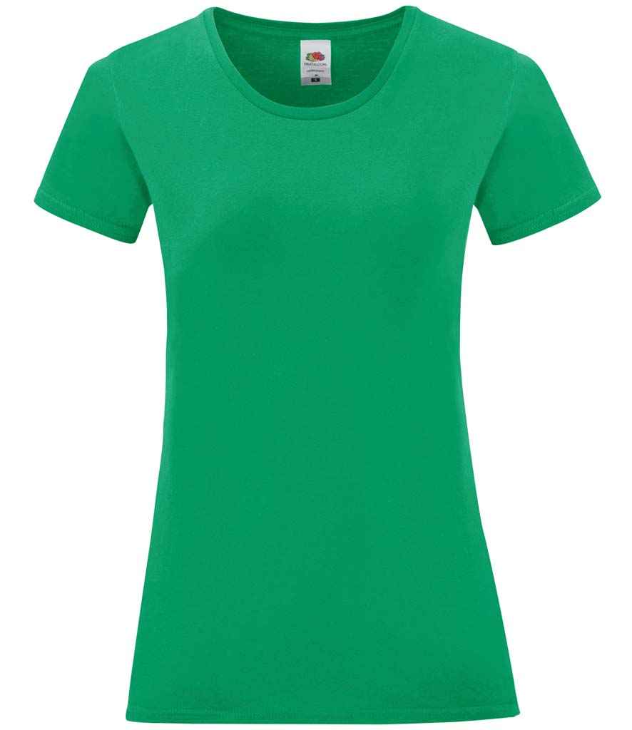 Fruit of the Loom Ladies Iconic 150 T-Shirt – Classic Comfort and Style for Everyday Wear