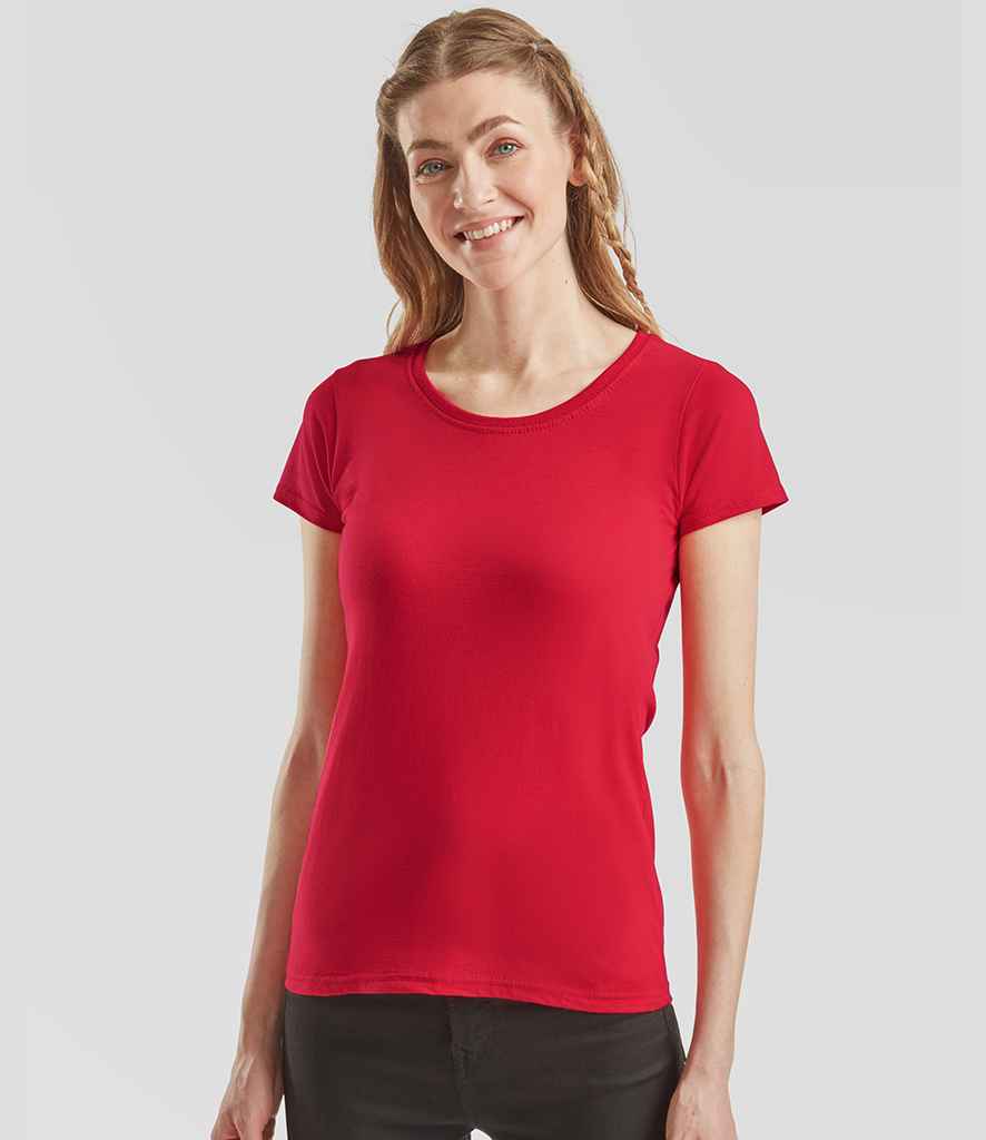 Fruit of the Loom Lady Fit Value T-Shirt with Comfortable Fit and Quality Fabric