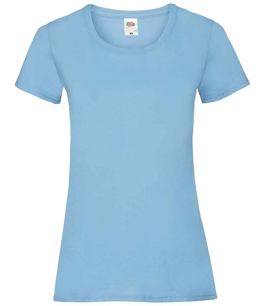 Fruit of the Loom Lady Fit Value T-Shirt in a range of classic colors and comfortable fit