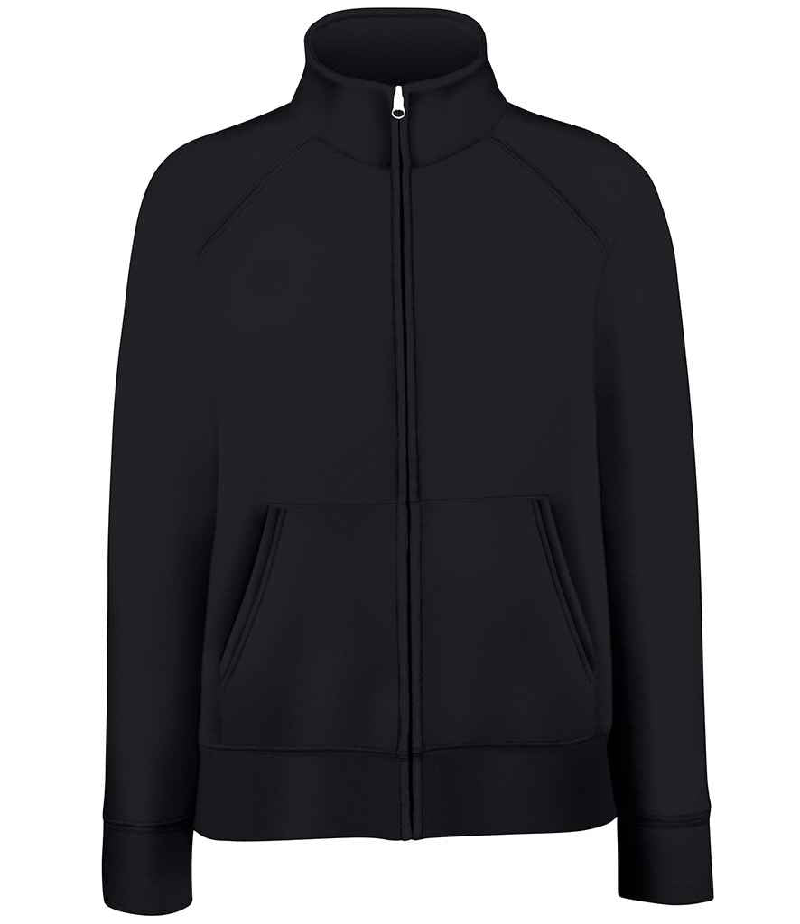 Fruit of the Loom Premium Lady Fit Sweat Jacket with Full Zip and Side Pockets