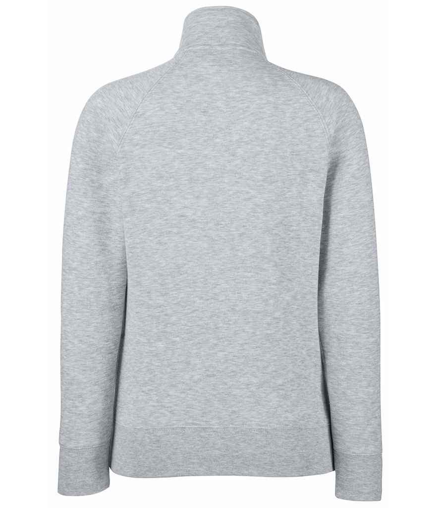 Fruit of the Loom Premium Lady Fit Sweat Jacket with Full Zip and Side Pockets