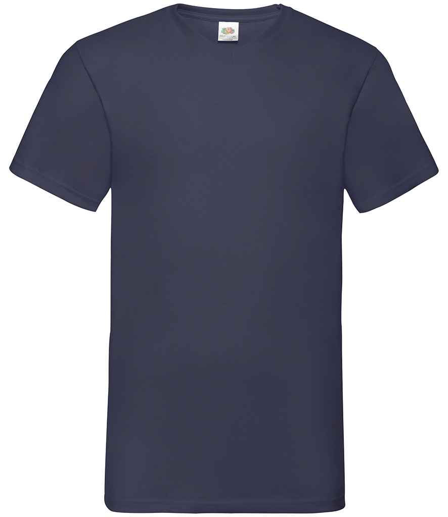 Fruit of the Loom V Neck Value T-Shirt - Classic Comfortable Cotton Tee for Everyday Wear