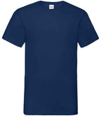 Fruit of the Loom V Neck Value T-Shirt - Classic Comfortable Cotton Tee for Everyday Wear