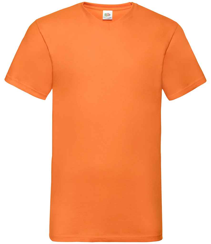 Fruit of the Loom V Neck Value T-Shirt - Classic Comfortable Cotton Tee for Everyday Wear
