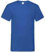Fruit of the Loom V Neck Value T-Shirt - Classic Comfortable Cotton Tee for Everyday Wear