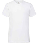 Fruit of the Loom V Neck Value T-Shirt - Classic Comfortable Cotton Tee for Everyday Wear